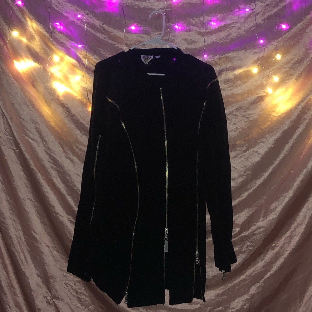 Ragged Priest zipper dress/long shirt